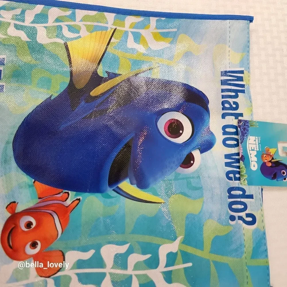 Disney Finding Nemo Dory Tote Bag New With Tags